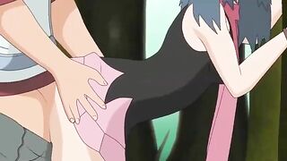 Pokemon hentai porn video showing a sexy girl that gets off with hard sex