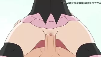 Pokemon hentai porn video showing a sexy girl that gets off with hard sex