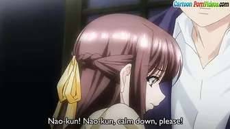 Shin Ringetsu - Hentai pleasure with a brunette that needs hard cock for real Shin Ringetsu - Hentai pleasure with a brunette that needs hard cock for real