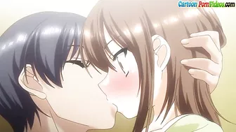 Shin Ringetsu - Hentai pleasure with a brunette that needs hard cock for real