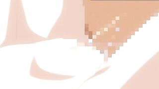 Redheaded hentai girl feeds her hard dick to an adorable girlfriend here