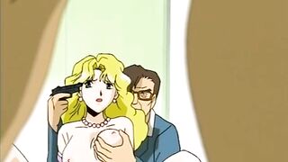 Whipping and hentai pleasure with a horny blonde that needs hard boners