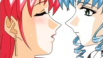 Whipping and hentai pleasure with a horny blonde that needs hard boners