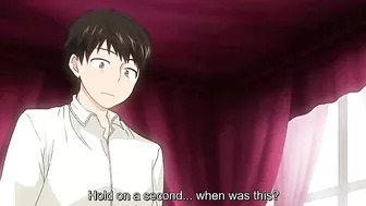 Pure Love Maniac - Hentai blonde with black thigh highs wants big dick inside