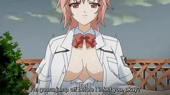 Hentai pleasure session with a brunette that gets power fucked in missionary Hentai pleasure session with a brunette that gets power fucked in missionary