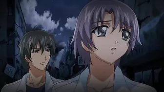 Hentai pleasure session with a brunette that gets power fucked in missionary