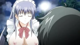 Hentai pleasure session with a brunette that gets power fucked in missionary