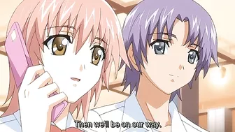 Hentai pleasure session with a brunette that gets power fucked in missionary