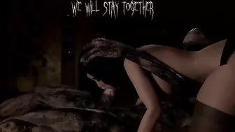 Monster hentai fucking with a brunette that demands a hard pounding in HD