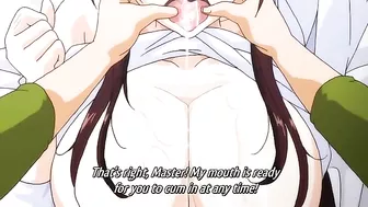 Blowjob Lips - Hentai robot is ready to worship dick and get fucked as well