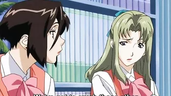 Big boobs horny blonde featured in a hentai movie with a real great plot