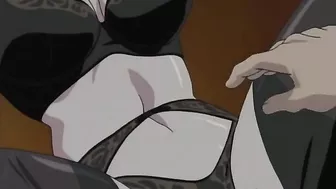 Big boobs horny blonde featured in a hentai movie with a real great plot