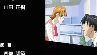 Big boobs horny blonde featured in a hentai movie with a real great plot