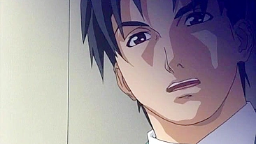 Big boobs horny blonde featured in a hentai movie with a real great plot