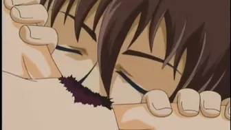 She has a wild and violent sex drive and it is really hard to orgasm for real