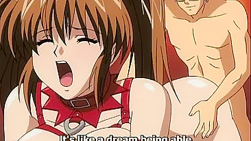 Hentai pleasure showing a horny lady getting fucked in every possible fashion