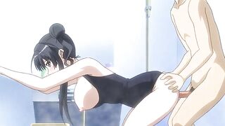 She seems to have an intense sex drive that is uncontrollable - SWIMMER HENTAI