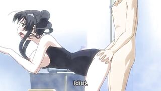 She seems to have an intense sex drive that is uncontrollable - SWIMMER HENTAI