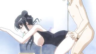 She seems to have an intense sex drive that is uncontrollable - SWIMMER HENTAI