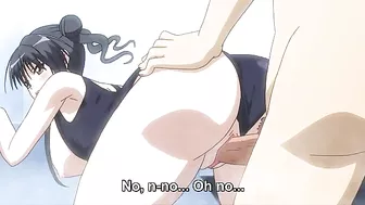 She seems to have an intense sex drive that is uncontrollable - SWIMMER HENTAI