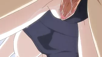 She seems to have an intense sex drive that is uncontrollable - SWIMMER HENTAI