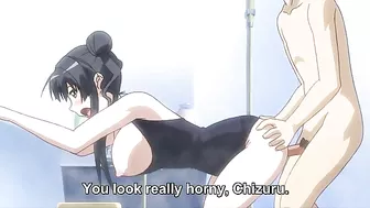 She seems to have an intense sex drive that is uncontrollable - SWIMMER HENTAI