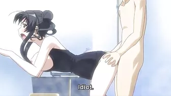 She seems to have an intense sex drive that is uncontrollable - SWIMMER HENTAI