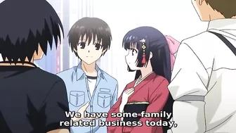 Hentai pleasure featuring a busty babe that loves weapons and hardcore sex