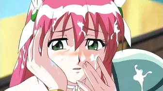 Freshness and an adorable face sets the mood for a great fuck in a hentai vid