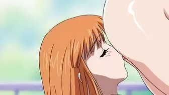 Lesbian hentai action dealing with the best babes that can take dick as well