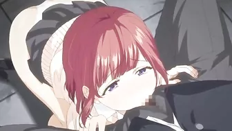 Kiss Hug 2 - Big boobs schoolgirl gets pulled by the nips in hardcore hentai