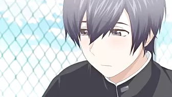 Kiss Hug 2 - Big boobs schoolgirl gets pulled by the nips in hardcore hentai