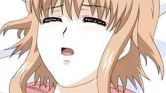 Proper, seamless, and wet as she prepares to get penetrated in hentai XXX