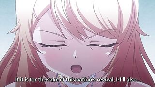The perfect female for deepthroating pleasure as she SUBMITS for his dick
