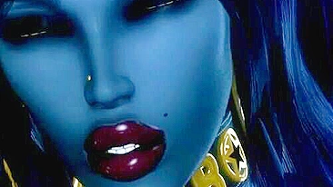 Xsara from Warcraft hentai with dick riding and really hot moaning as well