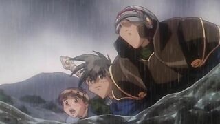 Dragon Knight - Hentai action with dramatic rain and epic fighting and sex