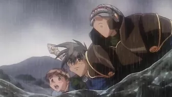 Dragon Knight - Hentai action with dramatic rain and epic fighting and sex