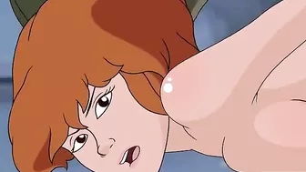 This would certainly keep the guys horny for days together - TMNT hentai