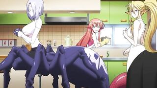 Monster Musume OVA 2 - She enjoys herself immensely with her daring new moves