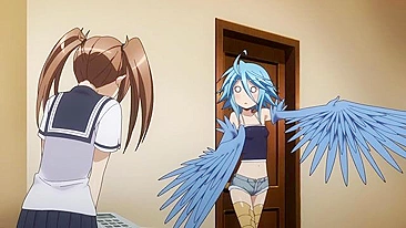Monster Musume OVA 2 - She enjoys herself immensely with her daring new moves