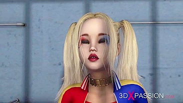 Harley Quinn has to take batdick in her prison cell and that is fucking wild