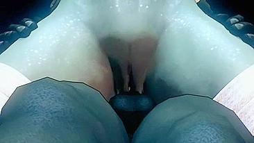 Ghosts of Paradise - Ghost in the Shell girl gets to enjoy hardcore hentai sex