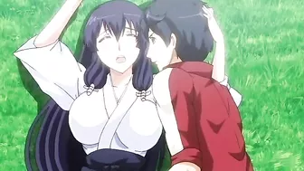 This couple gets hot and heavy on the grass in this hardcore hentai porn video