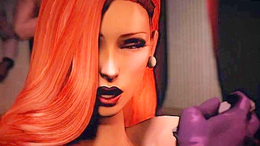 Jessica Rabbit hentai dealing with lots of taboo fucking and deepthroating
