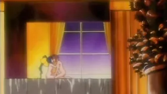 Good looking blonde shines in a taboo hentai scene with lots of hardcore love