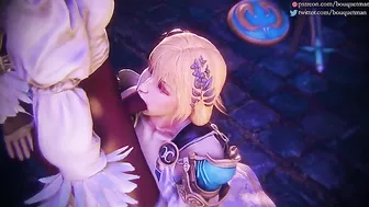 Watch the lady in her sexiest state in this sensual hentai scene with gape