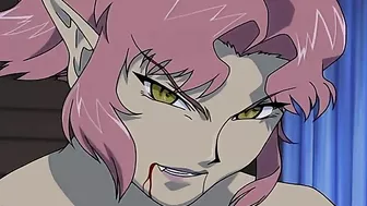 Vampire hentai scene with a fun plot and lots of passionate fucking as well