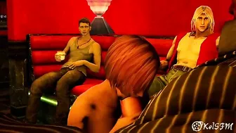 Her hands and legs are much stronger than you would expect in this gangbang