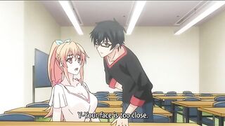 A good thing about porn is that anime and hentai girls always have HUGE boobs