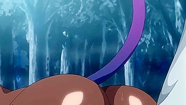 Forest of Lewd Elves 2 - Hentai scene featuring busty blondes that love titjobs